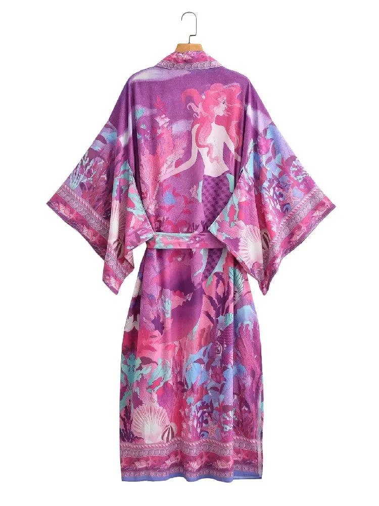 Ariel Midi Kimono