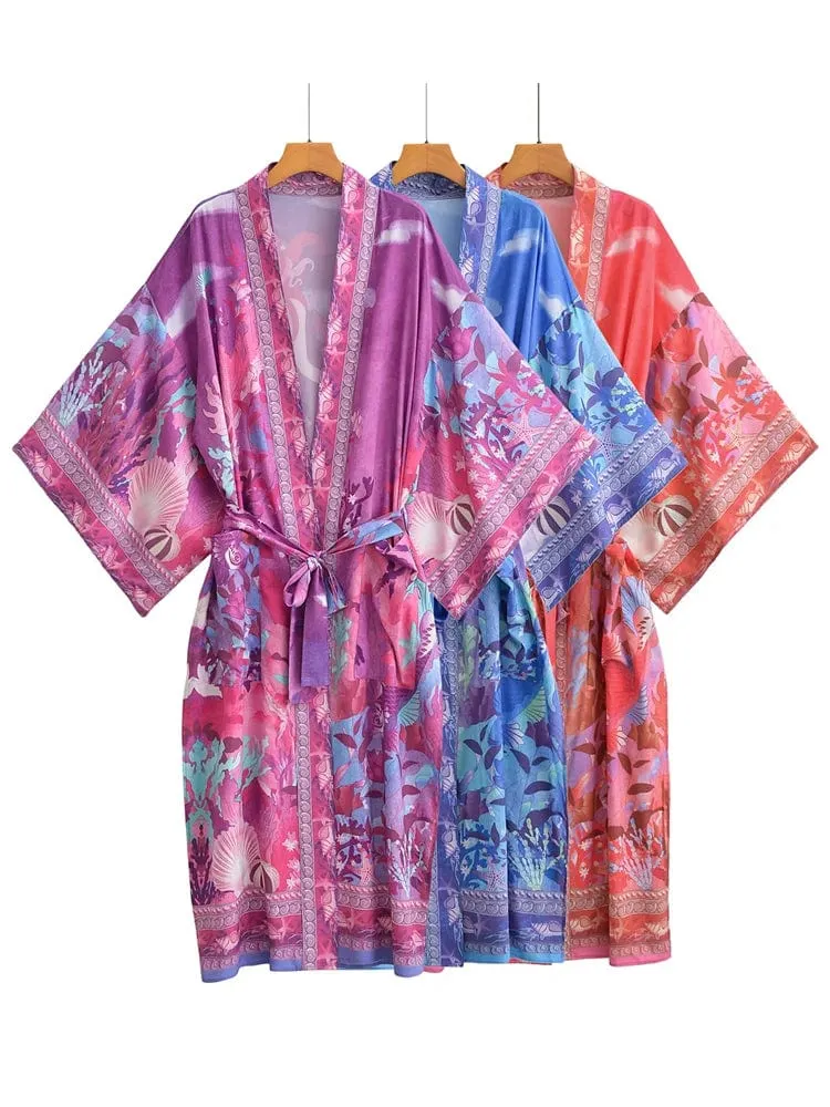 Ariel Midi Kimono