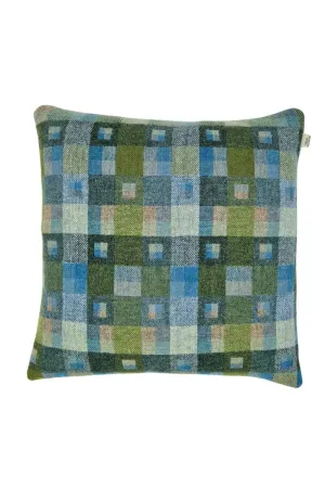 Arluniaeth Melin Tregwynt Wool Cushion (Traethlin)