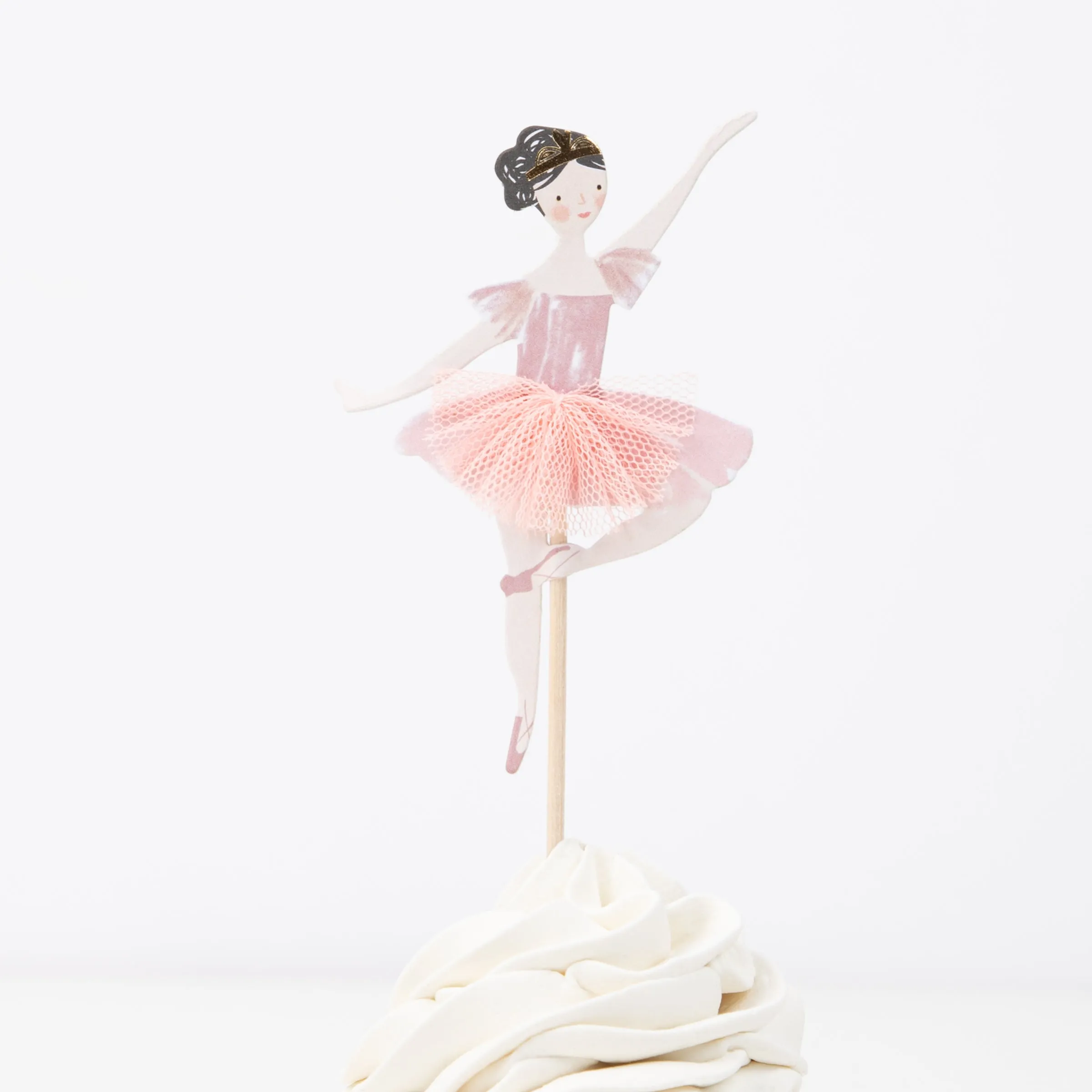 Ballerina Cupcake Kit (x 24 toppers)