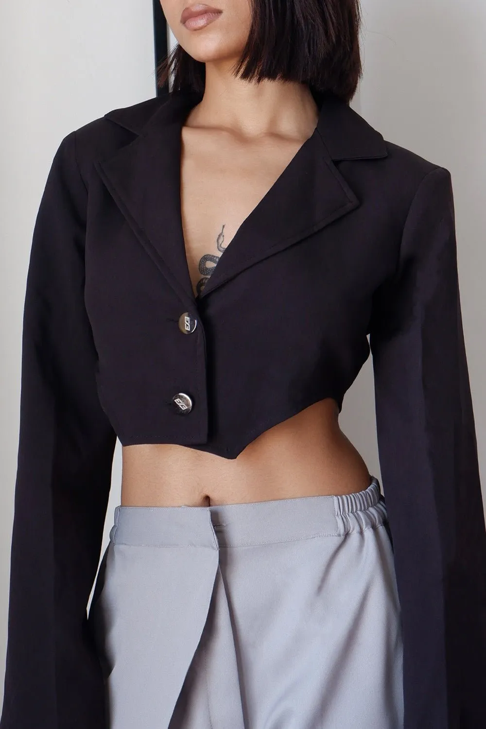 Black Swan Structured Blazer