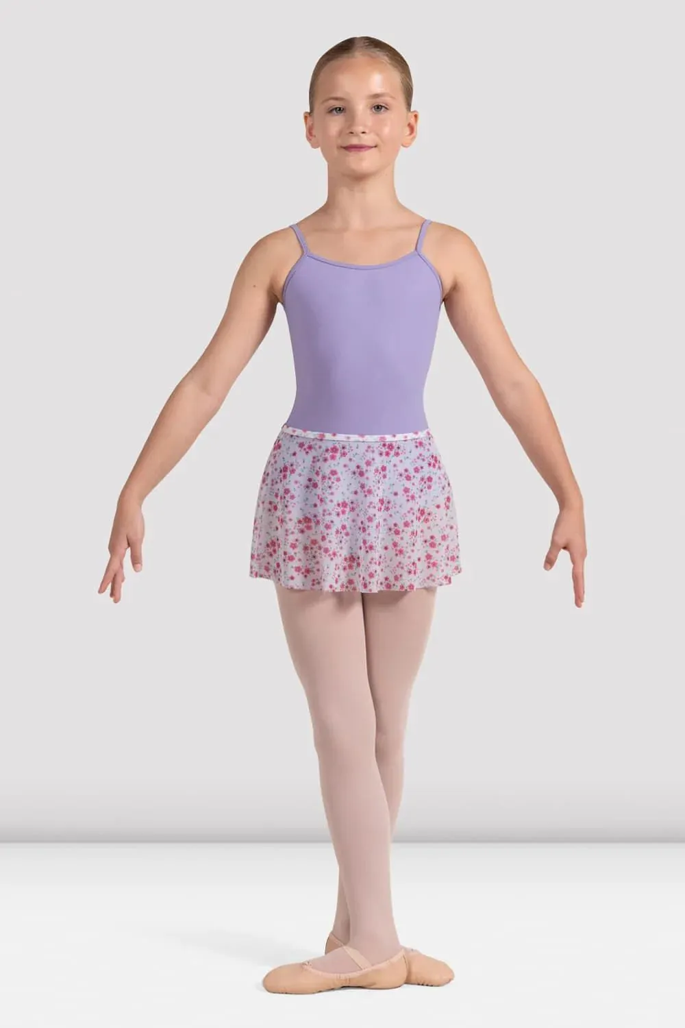 Bloch Floral Mesh Skirt -Childs - Garland