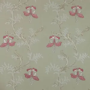 Colefax and Fowler Bellflower Embroidery Fabric - 1.2m Roll End