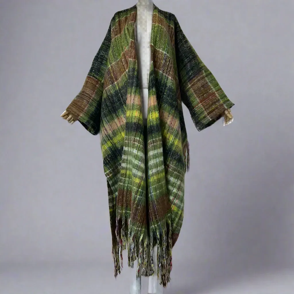 Cozy Cascade Wool Kimono