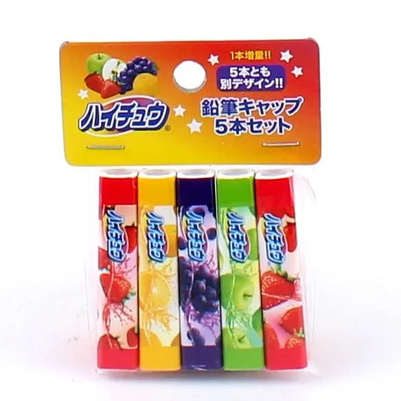 Hi-Chu Hi-Chew Candy Pencil Caps (5pcs)