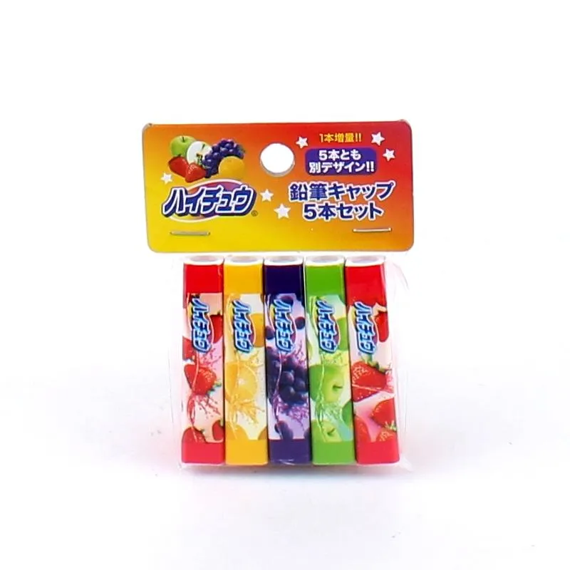 Hi-Chu Hi-Chew Candy Pencil Caps (5pcs)