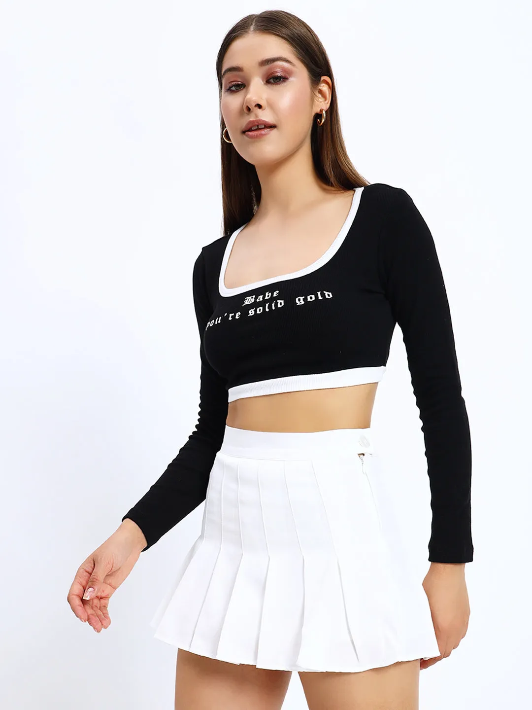 High Waist Tennis Skirt