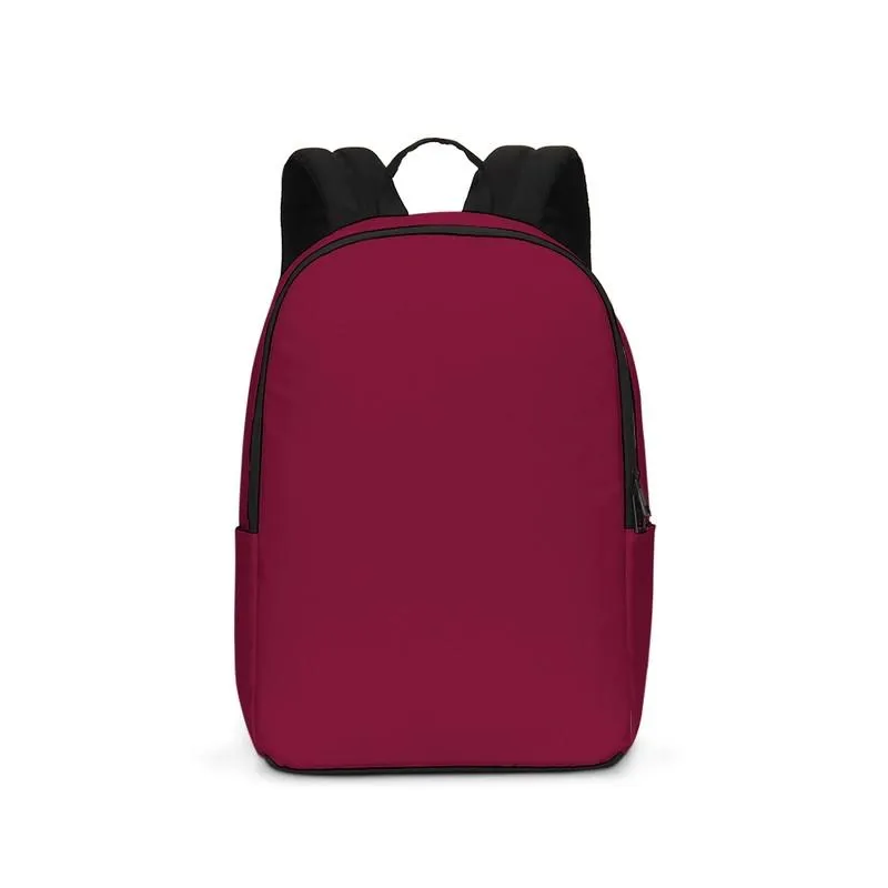 Medium Dark Pink Waterproof Backpack | Medium Dark Pure Pink | C0M100Y50K60