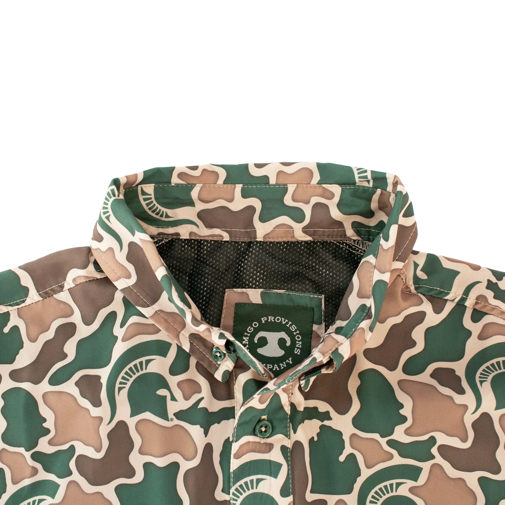 Michigan State Camo - Frio Tech Long Sleeve