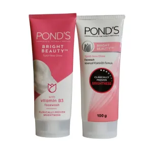 Ponds Bright Beauty Spot Less Glow Face Wash 100g