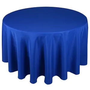 Royal - 70 Inch Polyester Round Tablecloths