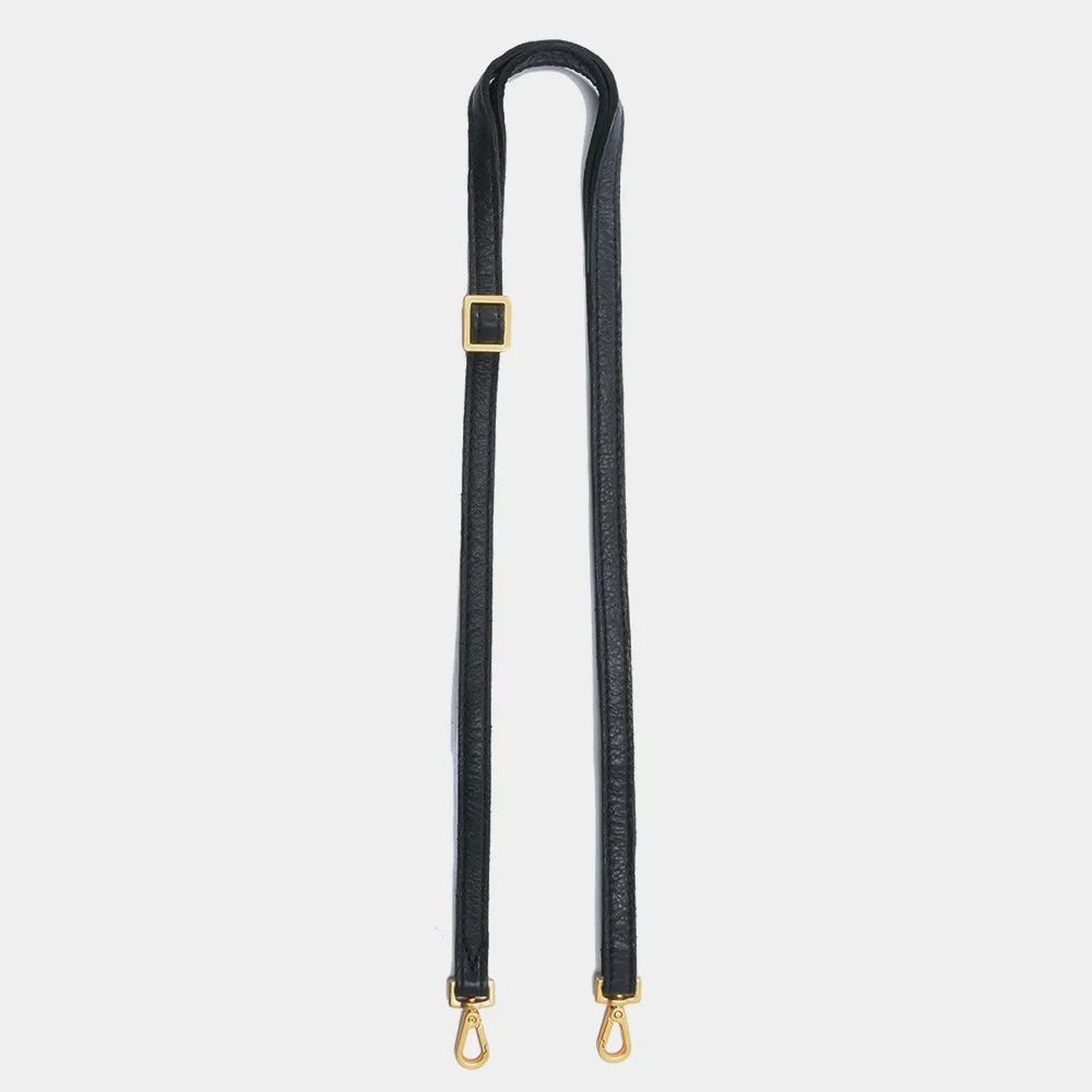 Slider Strap 0.5 Inch | Black/Brushed Gold