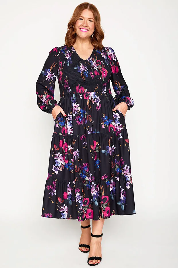 Stevie Night Flower Dress