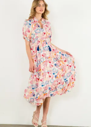 THML Sally Seashell Tiered Dress ***FINAL SALE***