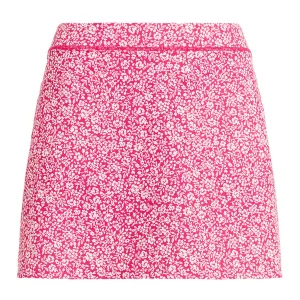 Womens 15 Inch Aim-Skort-Floral Meadow Pink - SS24