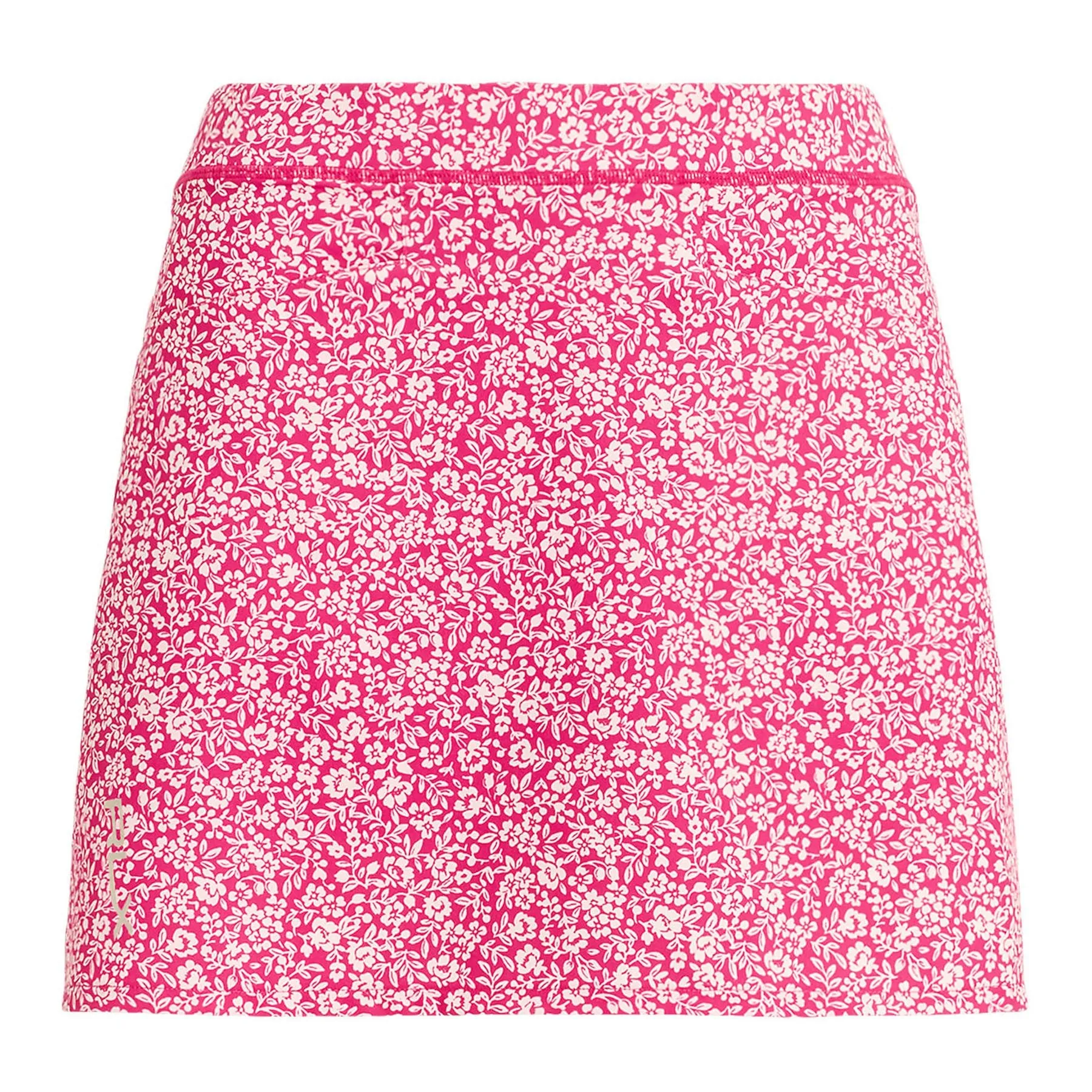 Womens 15 Inch Aim-Skort-Floral Meadow Pink - SS24