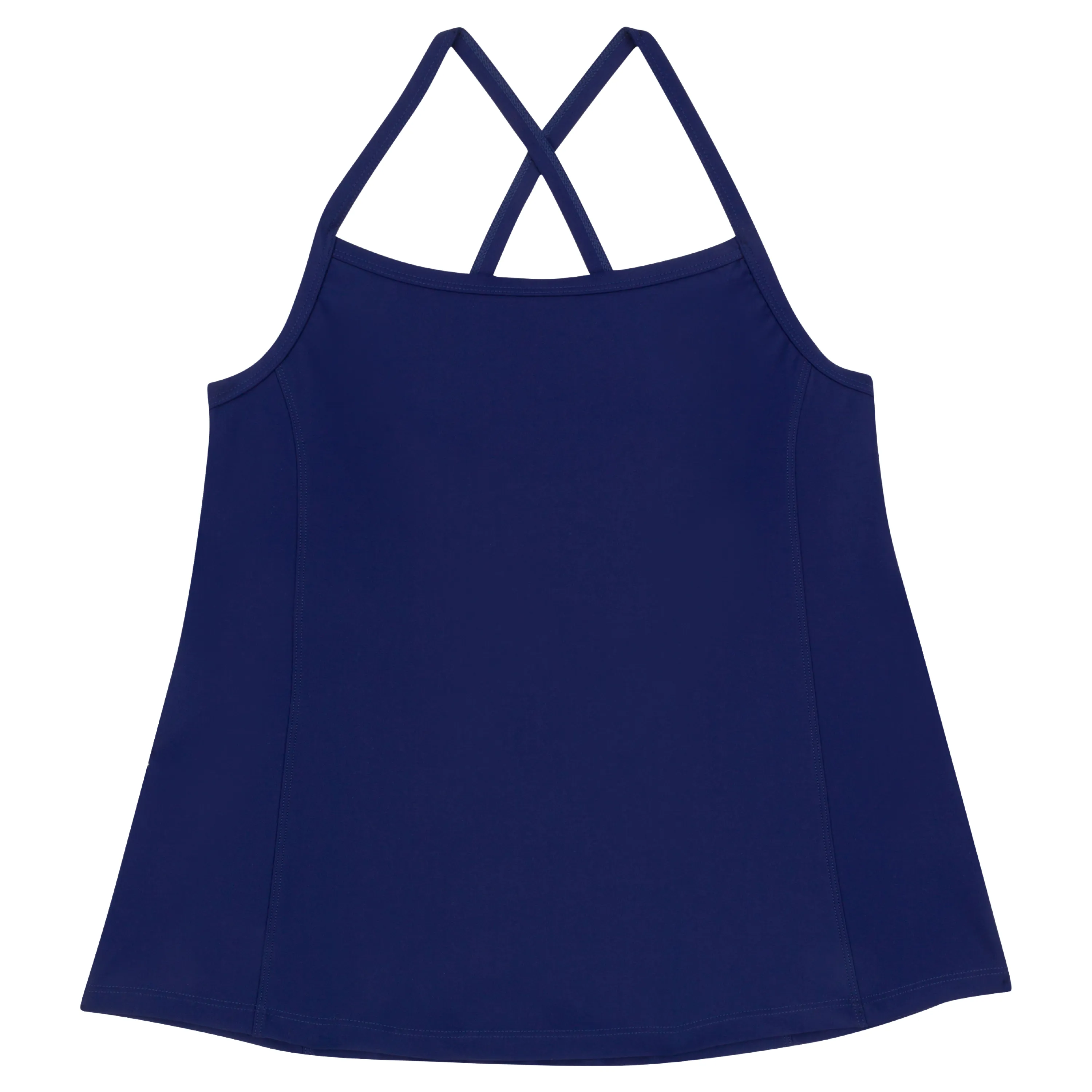 Women’s Strappy A-Line Tankini Top | “Navy”