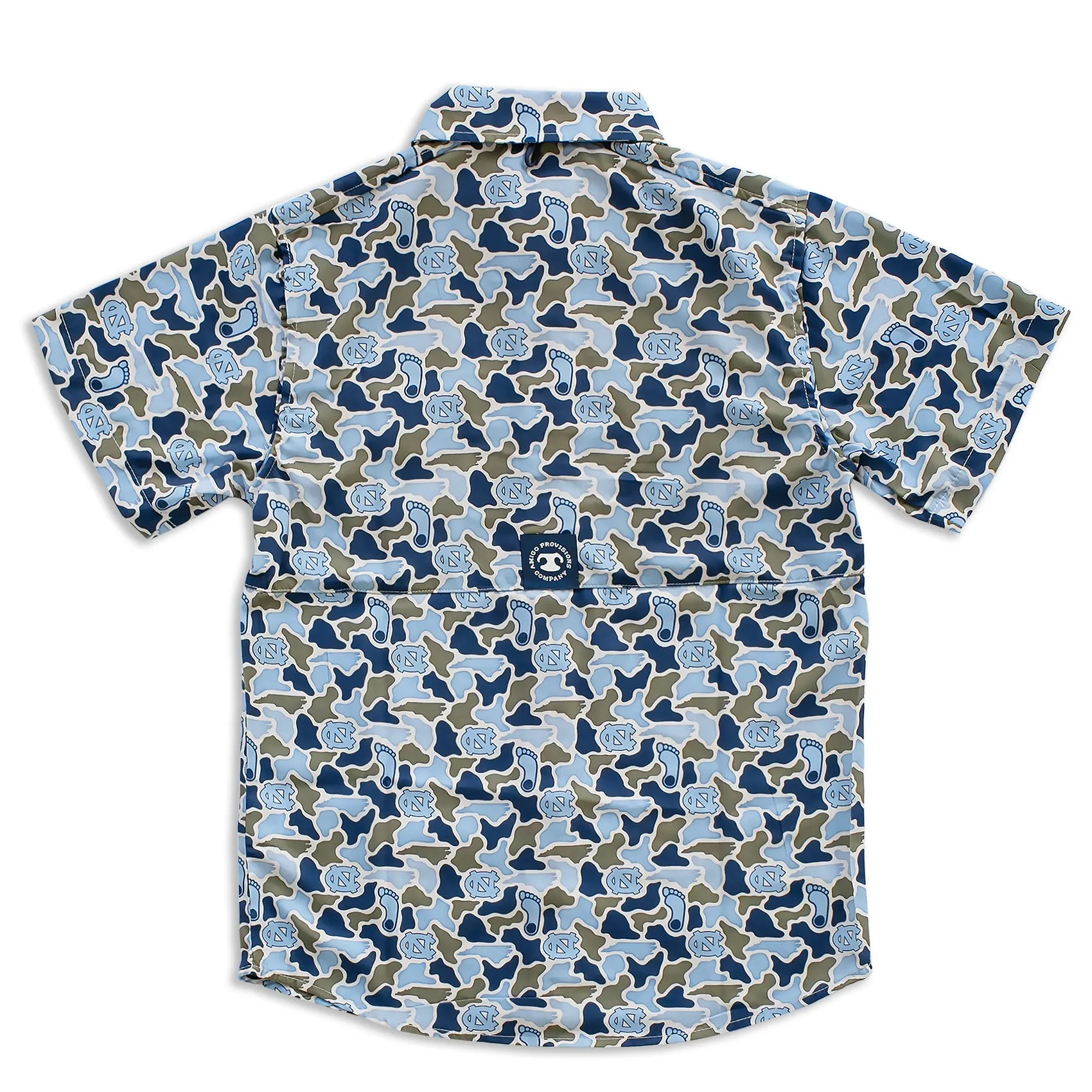 YOUTH - UNC Tar Heels Camo - Frio Tech Shirt